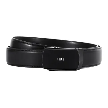 FIRS Ritual Business, Automatic Buckle Fashion Luxury Top Grain Cow Leather Belts Men's 3.5cm