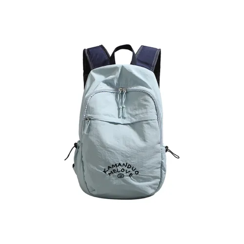 UNITE STAR Nylon Hiking Bag Backpacks Medium Size Unisex Black/Pink/Blue