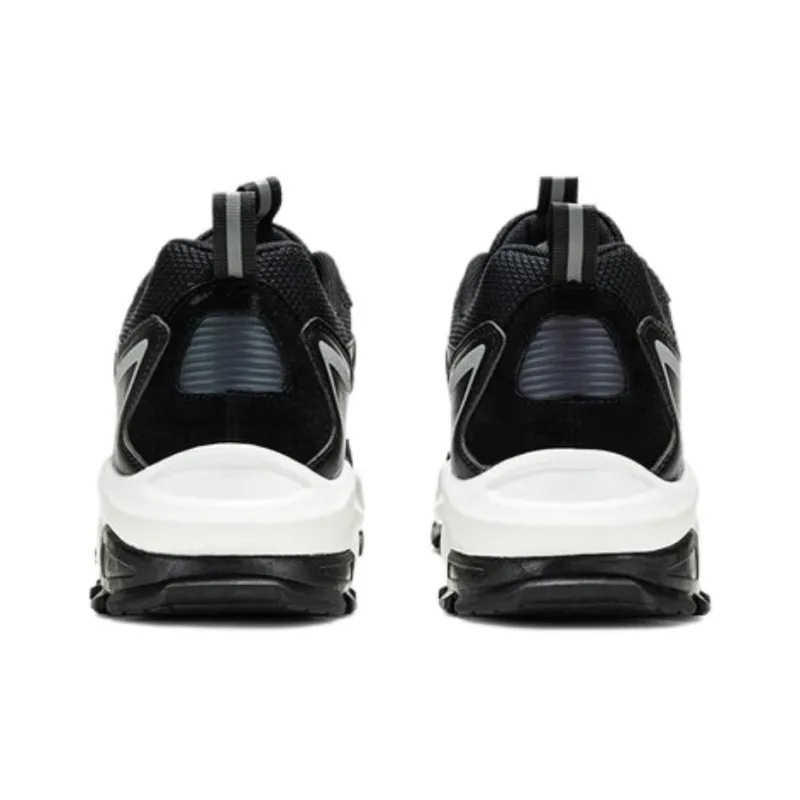Le Coq Sportif Anti Slip Wear Resistant Low Top Casual Shoes Unisex Black-2