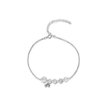 Strange S925 Silver Anklets Women's