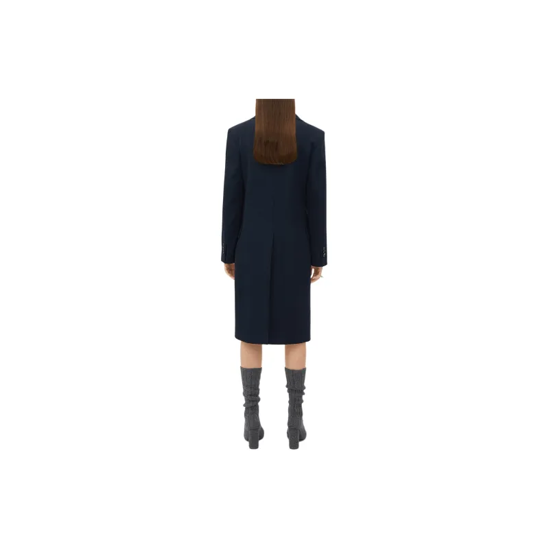 Bottega Veneta Coat Women's Midnight Blue-1
