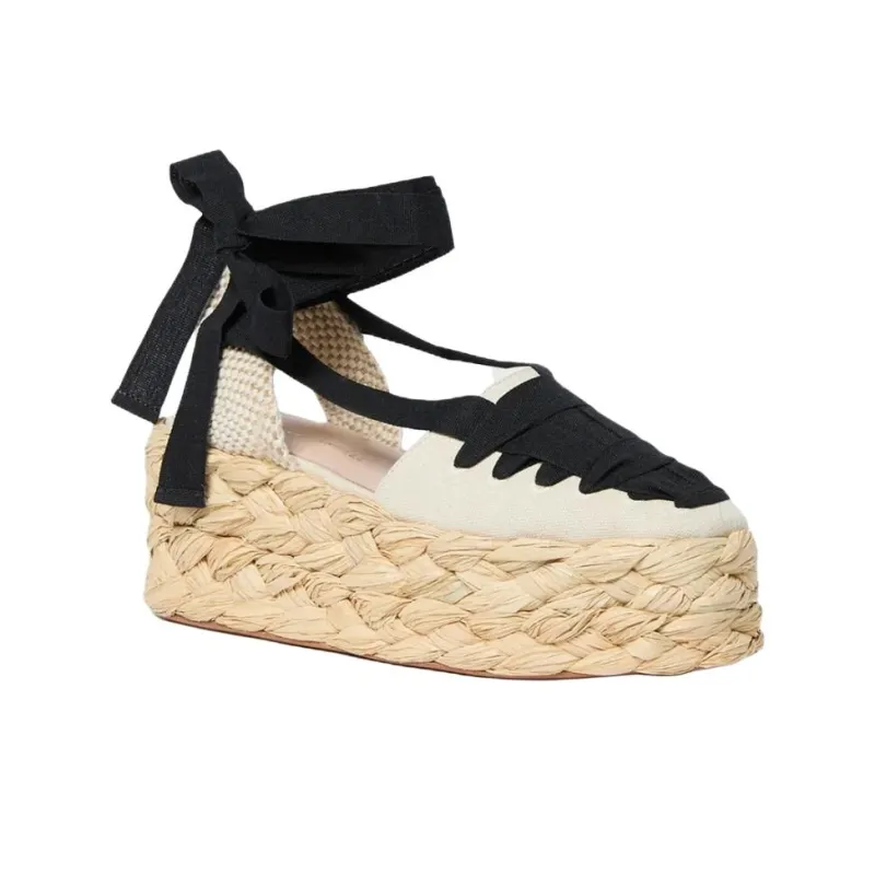 Loeffler Randall Mason Natural Casual Single Shoes 7cm Women's Beige-2