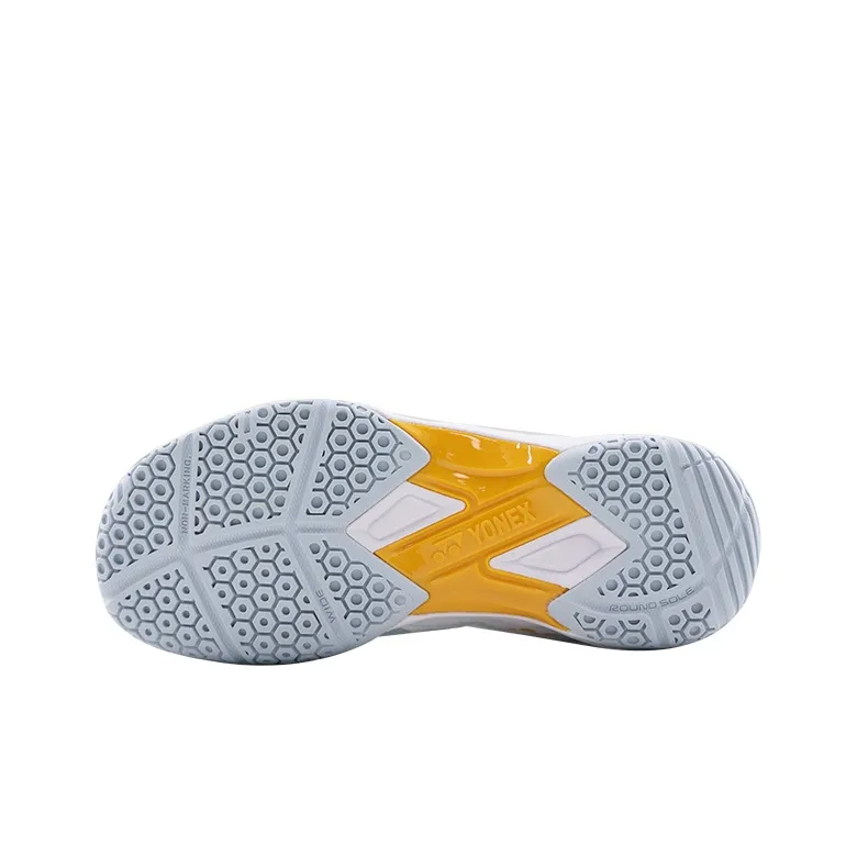 YONEX Power Cushion Low Top Badminton Shoes Unisex White Yellow-4