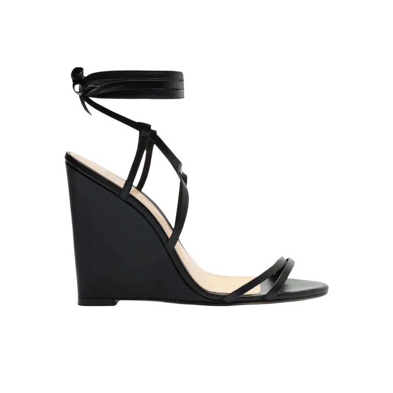 Schutz Deonne Strap Sandals 10.5cm Women's Black-1