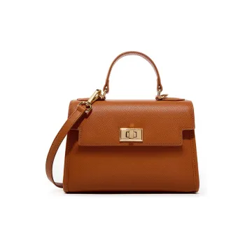 CARTELO Cow Leather Shoulder Bag Crossbody Bag Handbags Regular Women's Gold Brown Khaki Black