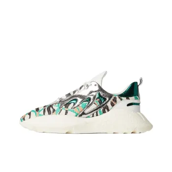 Roberto Cavalli Low-Top Casual Shoes Women's Green