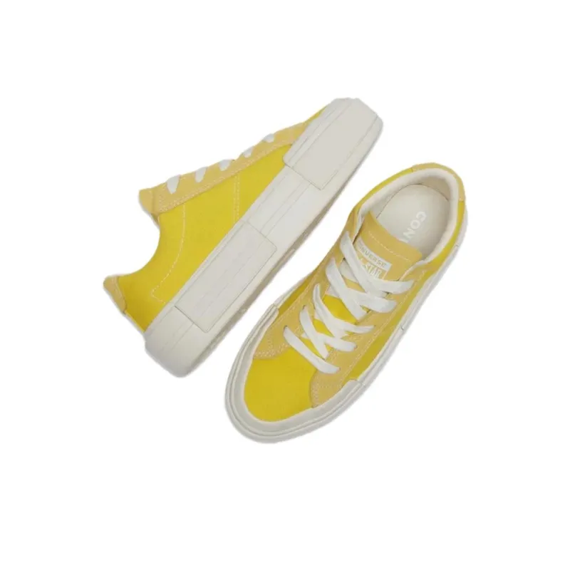 Converse All Star Anti Slip Wear Resistant Low Top Casual Shoes Unisex Yellow-3