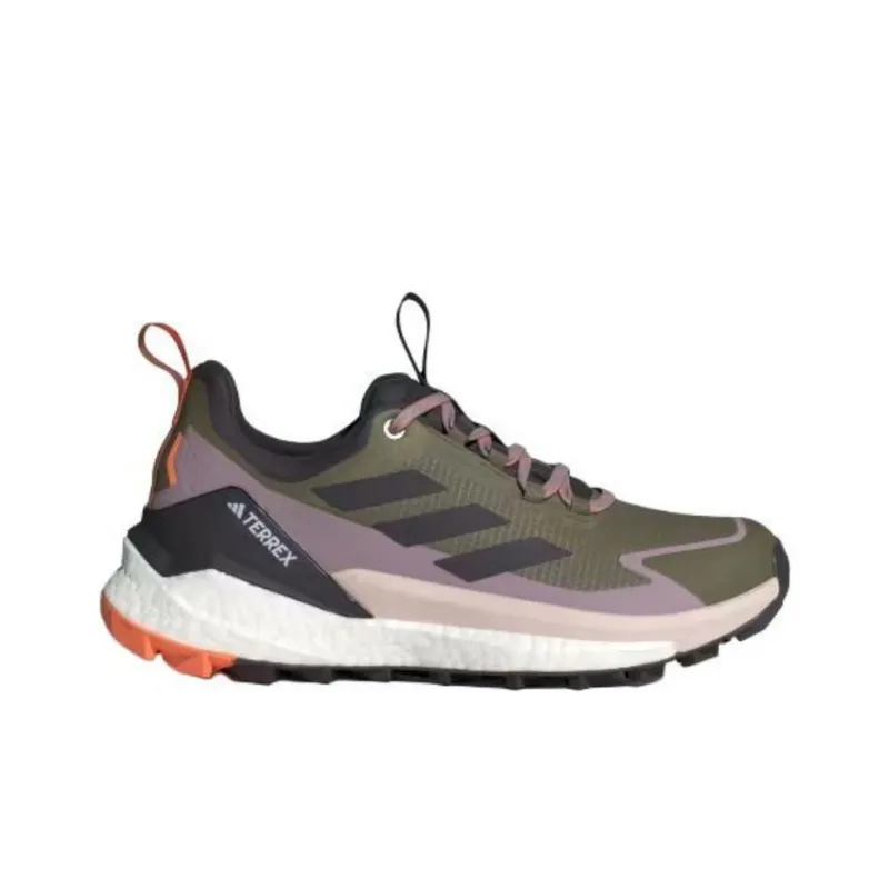 Adidas Terrex Free Hiker 2.0 Low Gore Tex Olive Strata Aurora Black Amber Tint Women's-1