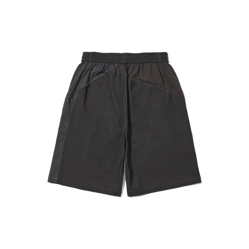 DECESOLO Casual Shorts Unisex Dark Gray-1