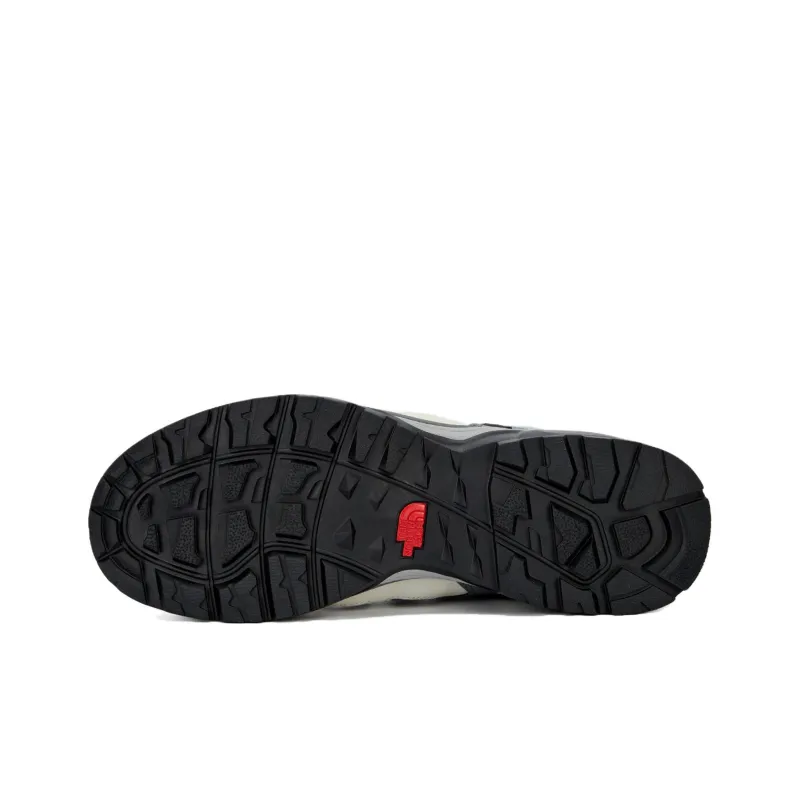 THE NORTH FACE Slip Resistant Water Resistant Mid Top Trekking Shoes Unisex Black Gray White-3
