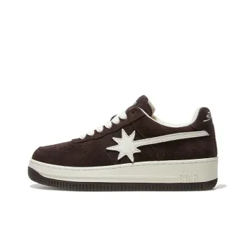 Starwalk Soldier Coverage Warm Anti-Slip And Wear-Resistant Low-Top Skateboard Shoes Unisex White Umber