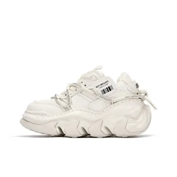 NEXT IMPULSIVE Dissolve Collection Low Top Stylish Skateboarding Shoes Unisex White