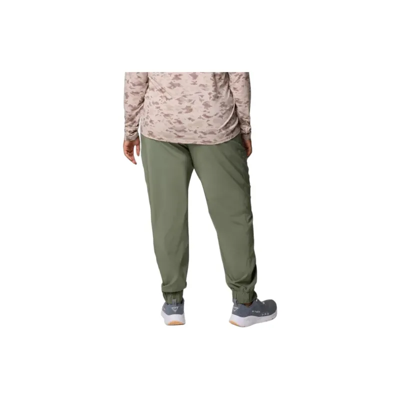 Columbia PFG Uncharted™ Pull On Casual Pants Women's Green-1