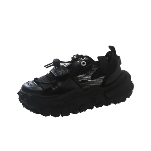 LXVB Slip Resistant Breathable Low Top Chunky Sneakers Women's