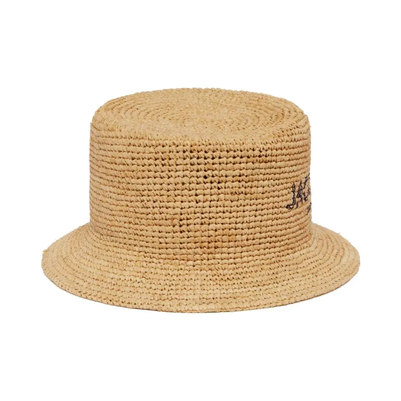 Jacquemus Raffia Bucket Hats Women's Beige-1