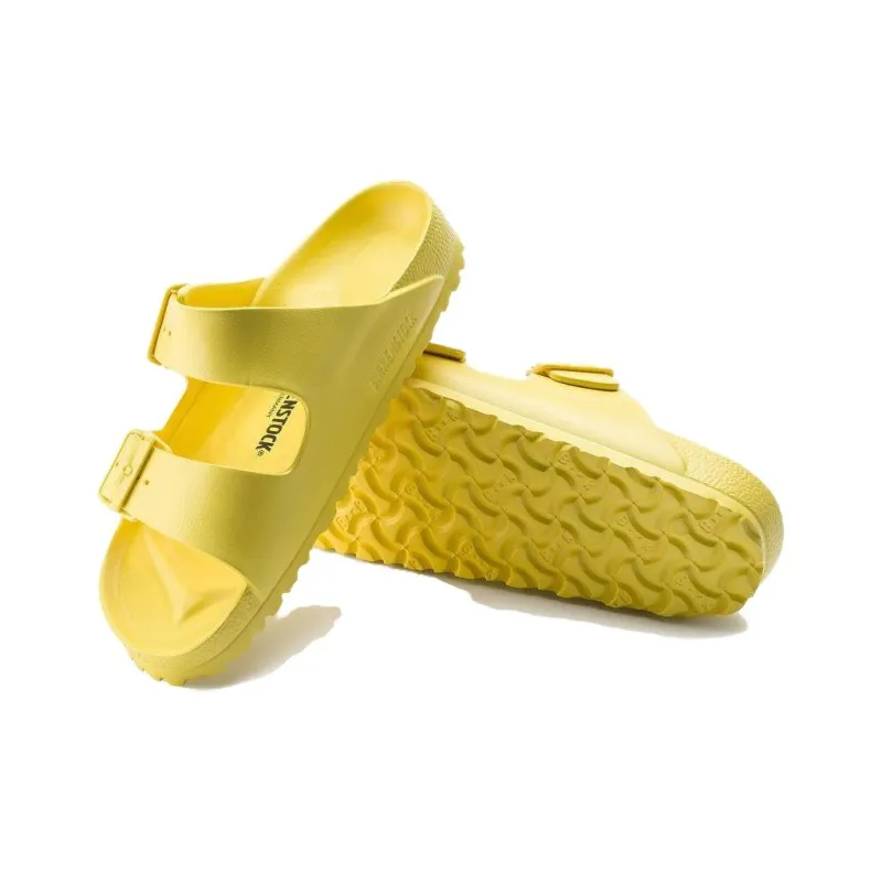 Birkenstock Arizona Slip-Resistant Slide Slippers Unisex Yellow-3