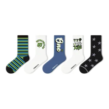 Primeet Mid-Calf Socks Women's 5 Pack