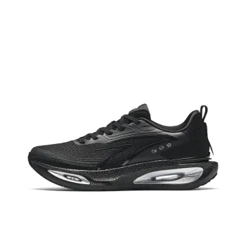 Anta Cushioning Wear Resistant Low Top Running Shoes Men's Black