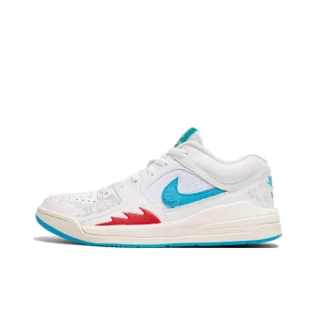 SoleFly x Jordan Stadium 90 Durable Breathable Low Top Casual Shoes Men's White Blue