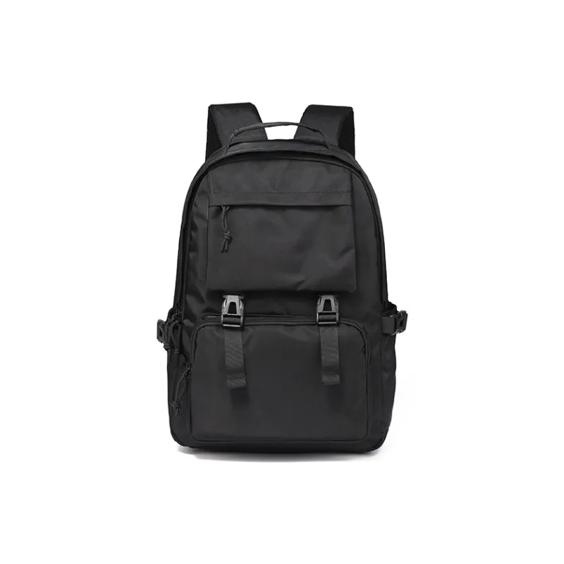 Yohji Kimura Oxford Backpack Regular Unisex Burgundy/Black/Light Khaki-0