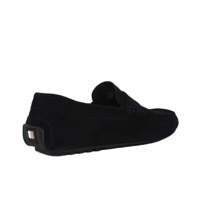 HUGO BOSS Noel Loafers Men's Dark Blue-4