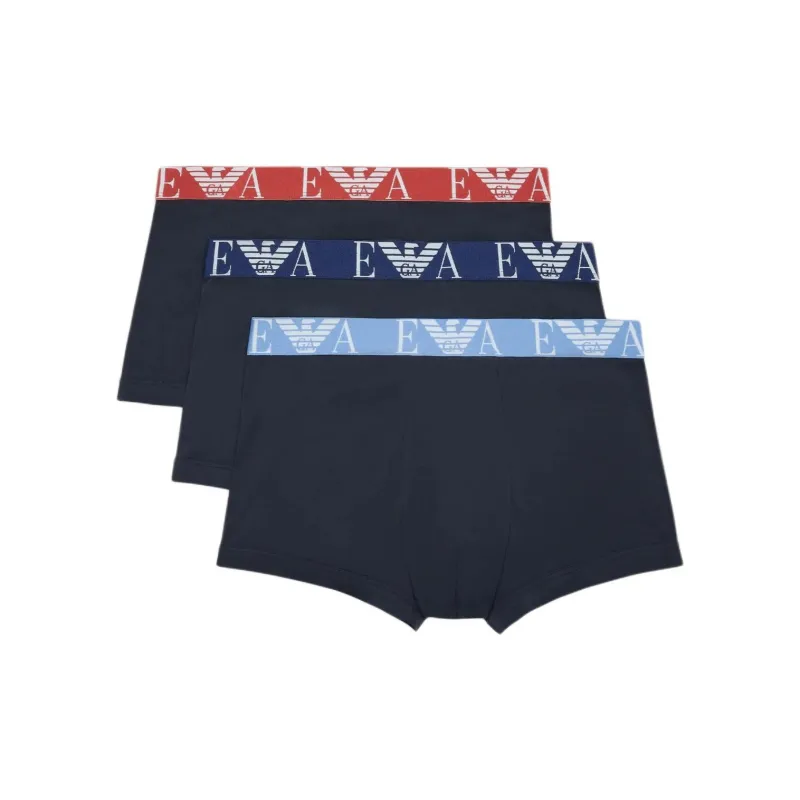 EMPORIO ARMANI Three pack Of Boxer Briefs With Bold Monogram Logo-0