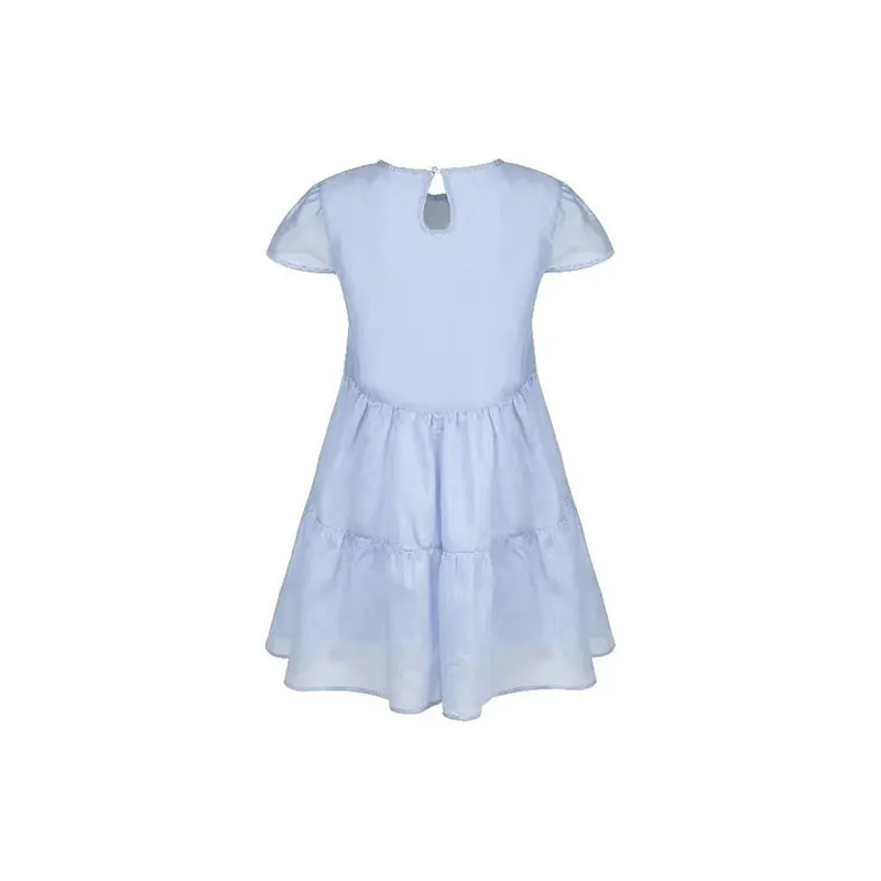 Incolore Short Sleeved Dresses Women's Blue-1
