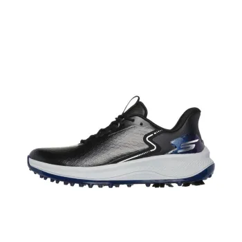Skechers Slip Ins Slip Resistant, Abrasion Resistant, Waterproof Low Top Golf Shoes Men's Black Blue