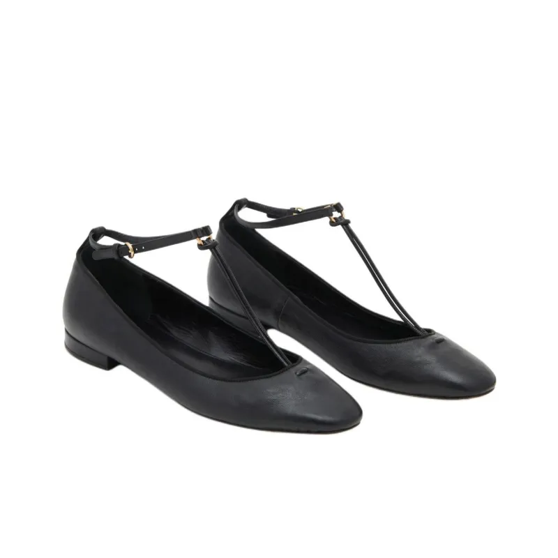 Ulla Johnson Louise Flat Casual Single Shoes Women's Black-3