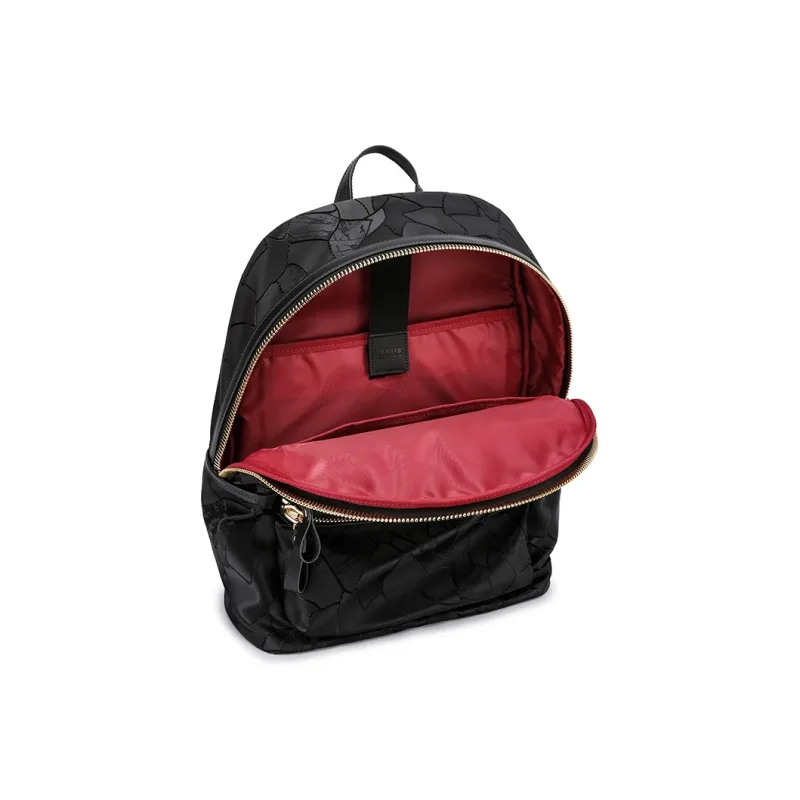 FAIRWHALE Oxford Backpack Men's Gem Black/Navy Blue/Maple Leaf Red-7