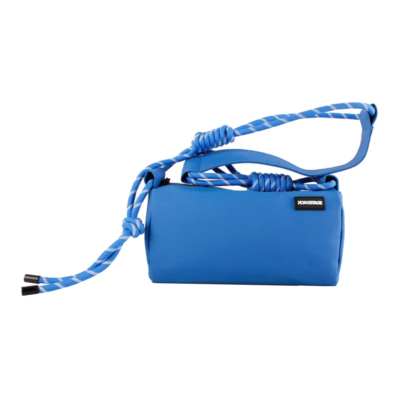 BACKSTAGE Polyester Shoulder Bag, Crossbody Bag Unisex Ecru/Black/Blue/Gray-2