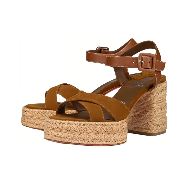 Christian Louboutin Calakala 70mm Leather Sandals-2