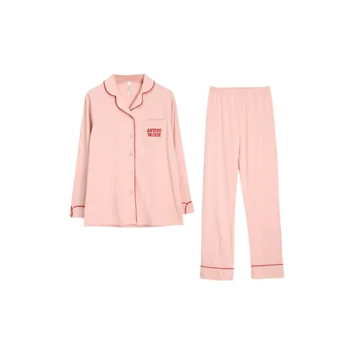 Red Beans At Home Pajama Set Women's