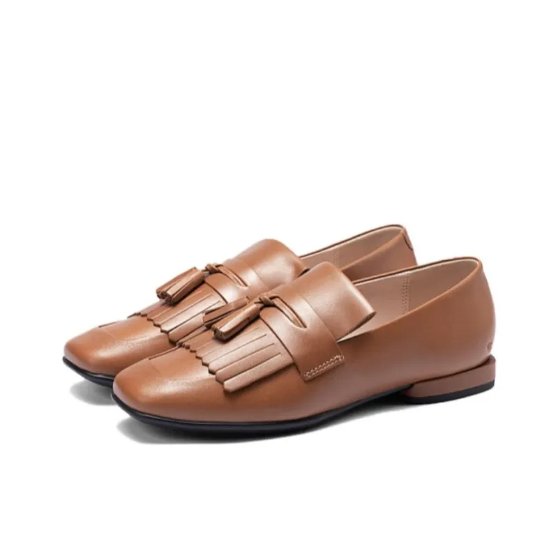 Ecco Loafers 2cm Women's Light Brown-3
