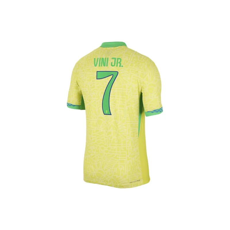 Nike Vini Jr. Brazil National Team 2024 Match Away Men's Nike Dri FIT Adv Soccer Jersey-1