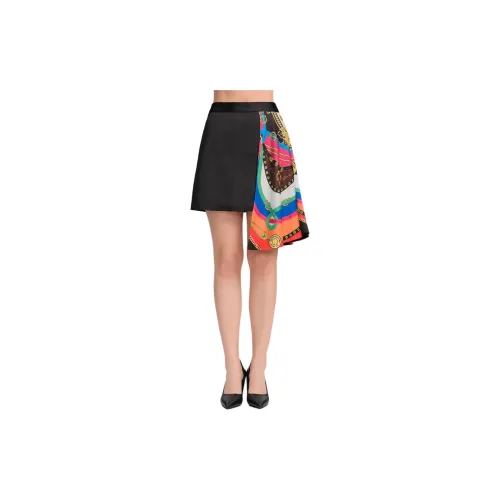 Blood Glitter Casual Short Skirts Women's Black