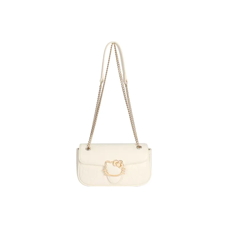 Sanrio Hello Kitty Synthetic Leather Shoulder Bag, Crossbody Bag, Small Square Bag Regular Women's-4