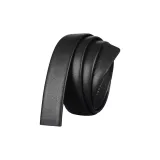 Automatic Buckle 1142[Cow Split Leather Pig Intestine Strap, Width: 3.5cm]