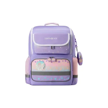 SAMSONITE Fabric Backpack Medium Size Kids' Pink & Purple