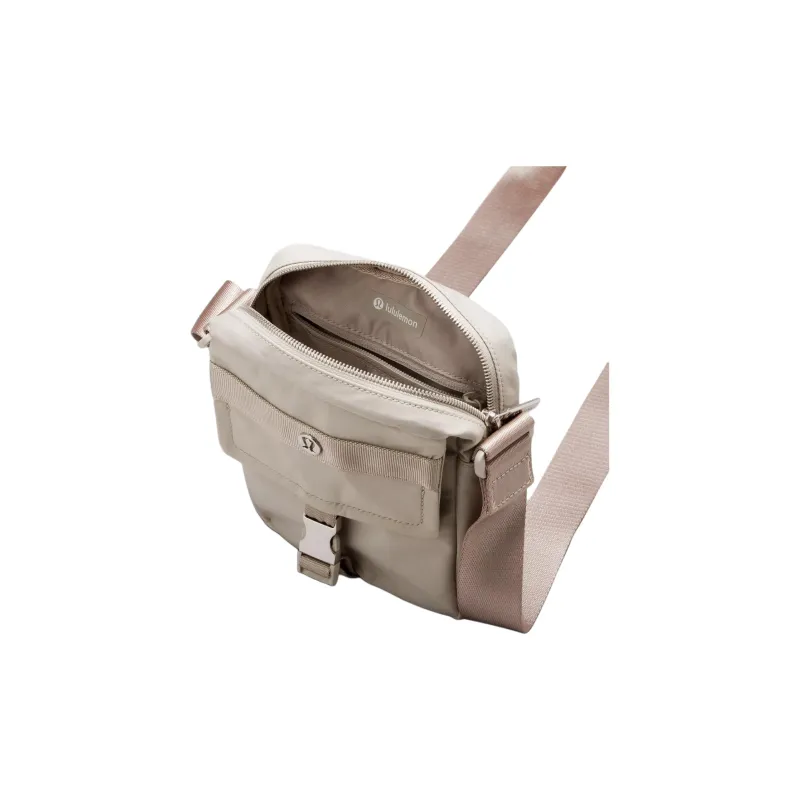 Lululemon Recycled Polyester Spandex Shoulder Bag Crossbody Bag Regular Unisex Original Linen-2