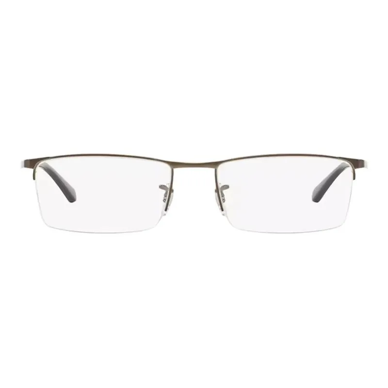 RayBan Metal Irregular Shape Eyeglass Frames Unisex Gunmetal-0