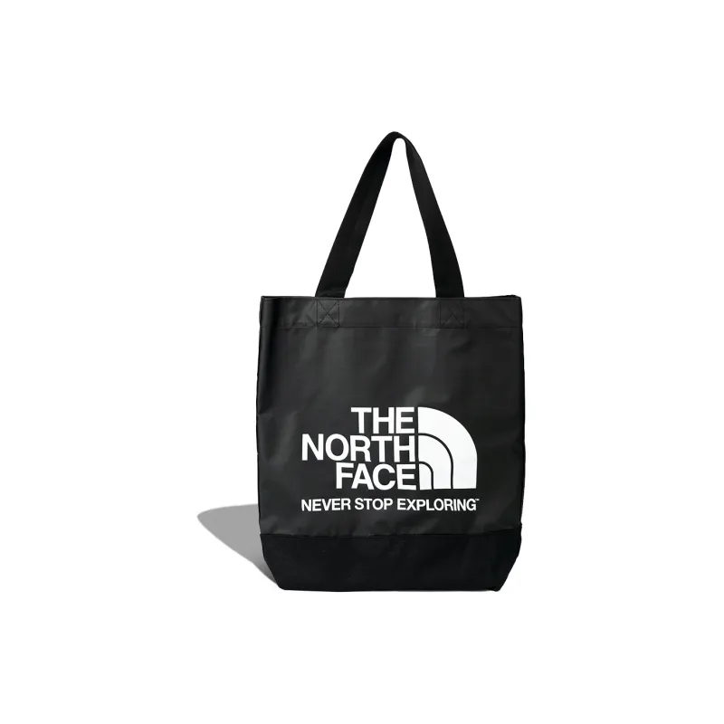 THE NORTH FACE Polyester Tote Bag Shopping Bag Shoulder Bag Handbag Regular Unisex Black-0