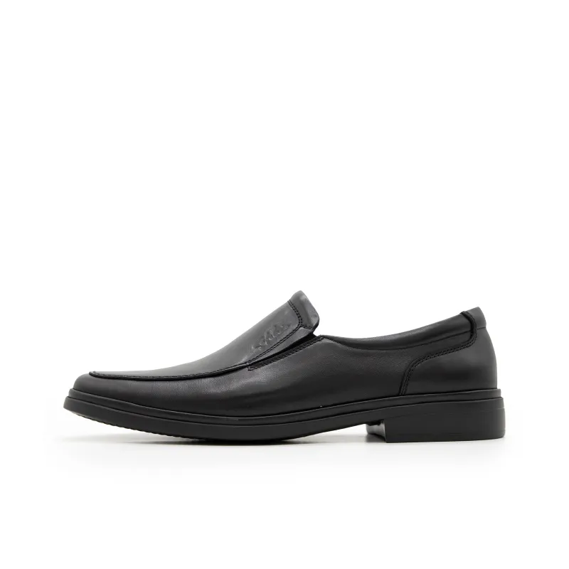 Satchi Premium Casual Business Formal Leather Shoes Men's Black-0