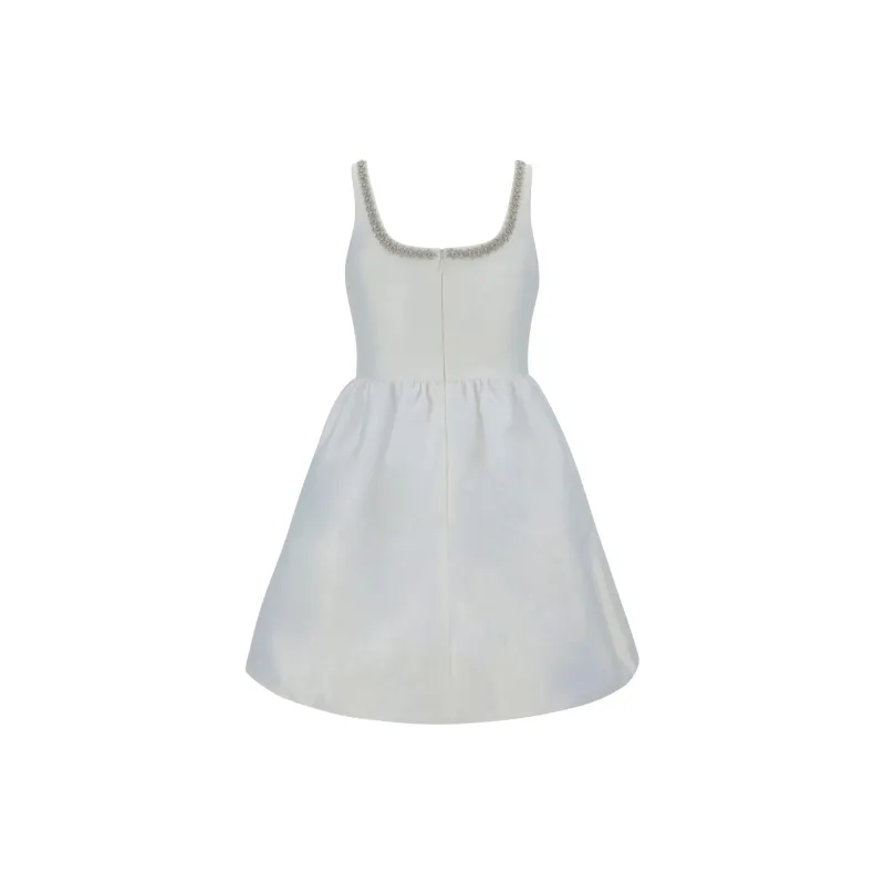 Self-portrait Taffeta Midi Dress-1