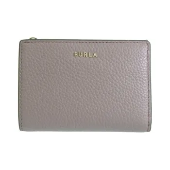 Furla Leather Wallet Women's Gray