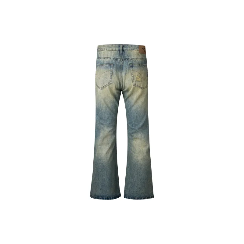 GTRG Jeans Unisex Yellow Mud-1