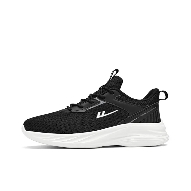 Warrior Anti Slip Wear Resistant Breathable Lightweight Rebound Low Top Running Shoes Unisex-0
