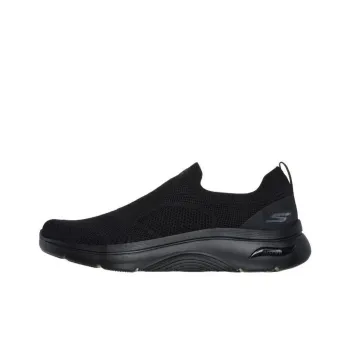 Skechers Go Walk Arch Fit Anti Slip Wear Resistant Low Top Casual Shoes Men's Black