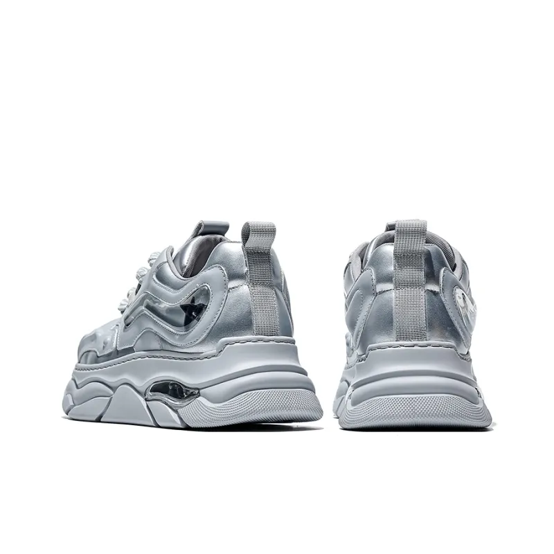 MOERBAI Low Top Chunky Sneakers Men's-23