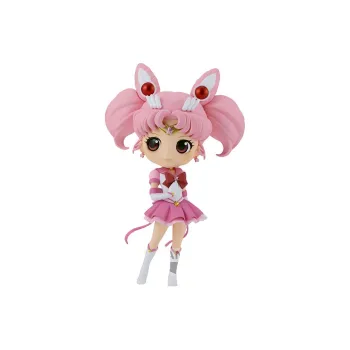 BANPRESTO Glass Factory Q Posket Sailor Moon Cosmos Chibi Figures 13cm